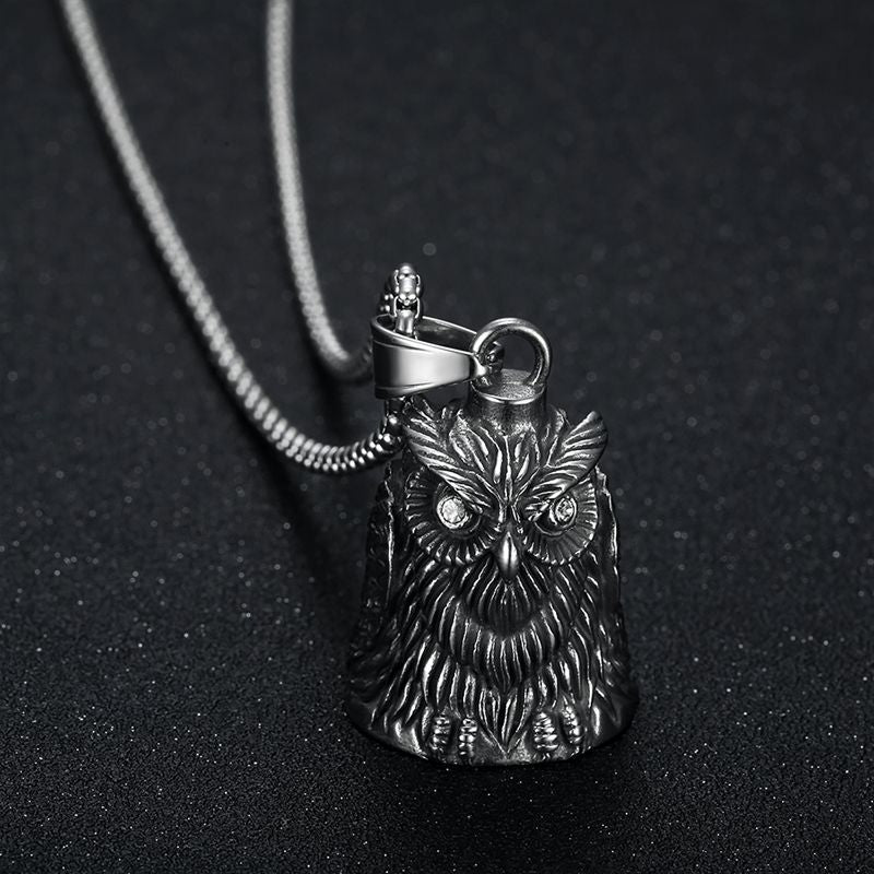 Punk Owl Stainless Steel Jewelry