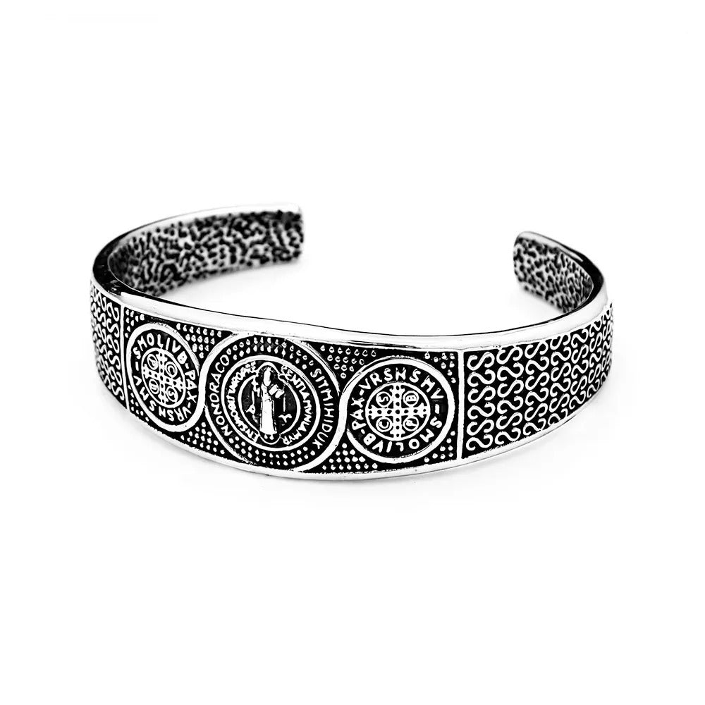 Punk Benedict Stainless Steel Men's Bracelet