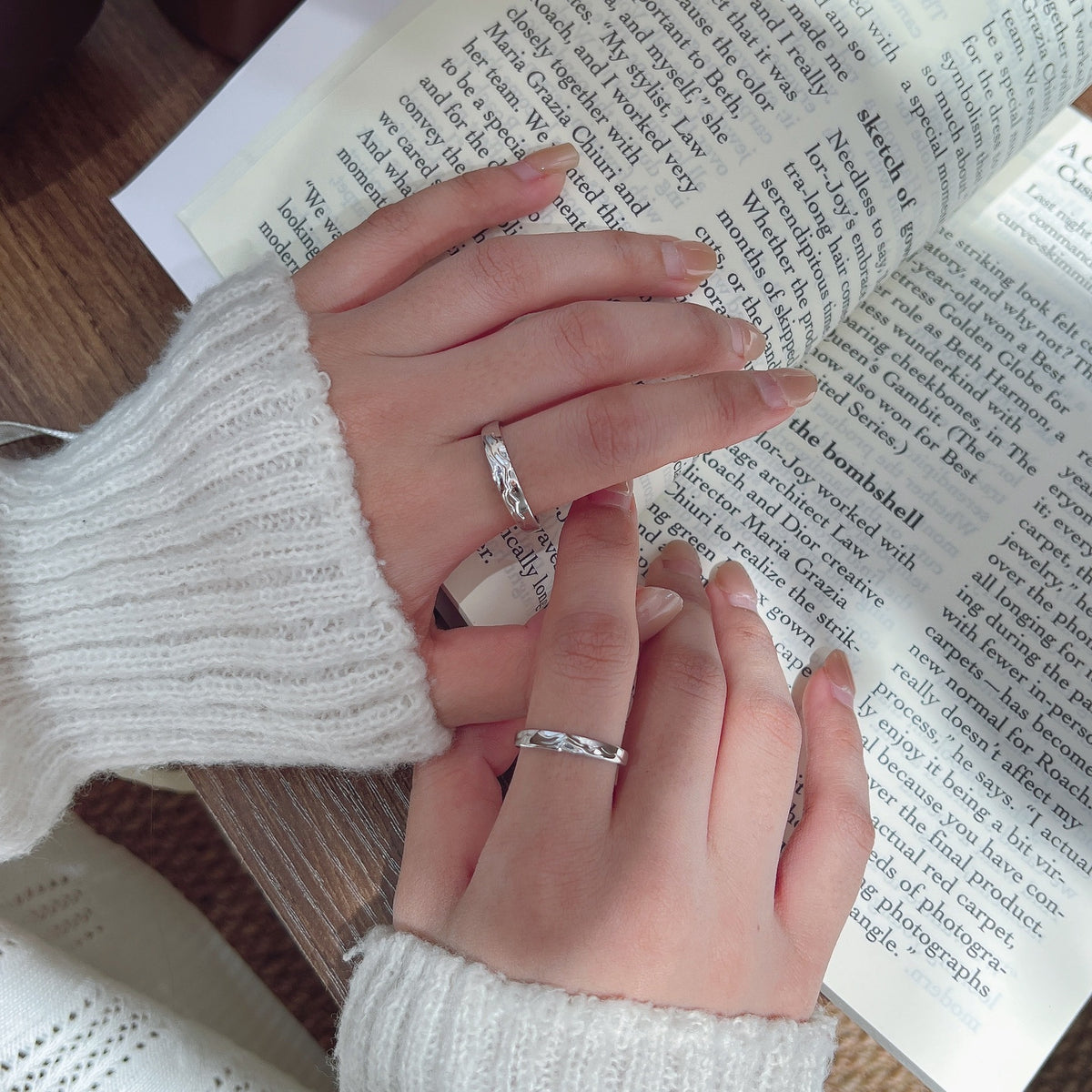 Minimalist Allegiance S925 Sterling Silver Ring