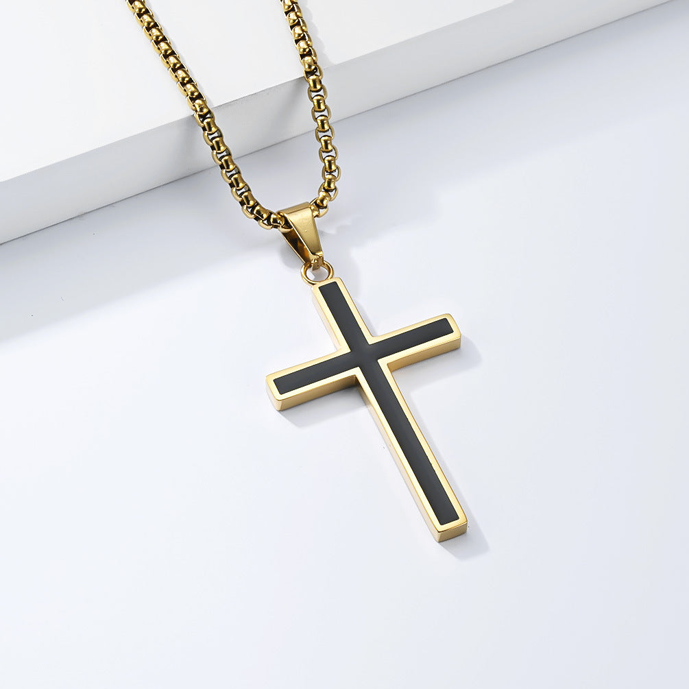Stainless Steel Cross Necklace