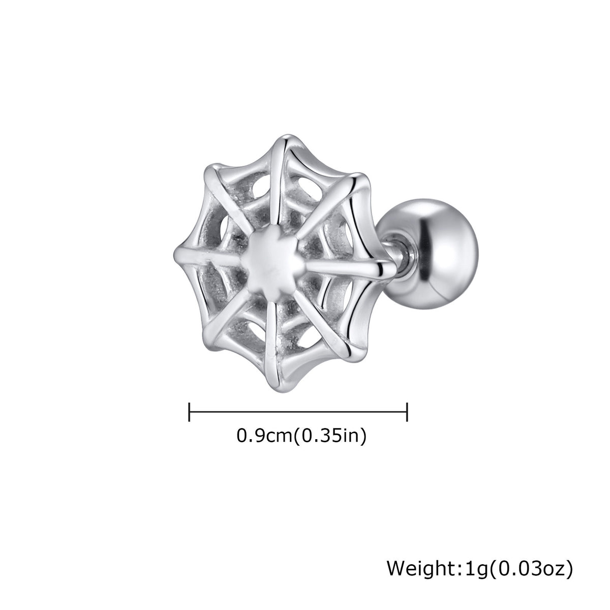 Stainless Steel Punk Earrings