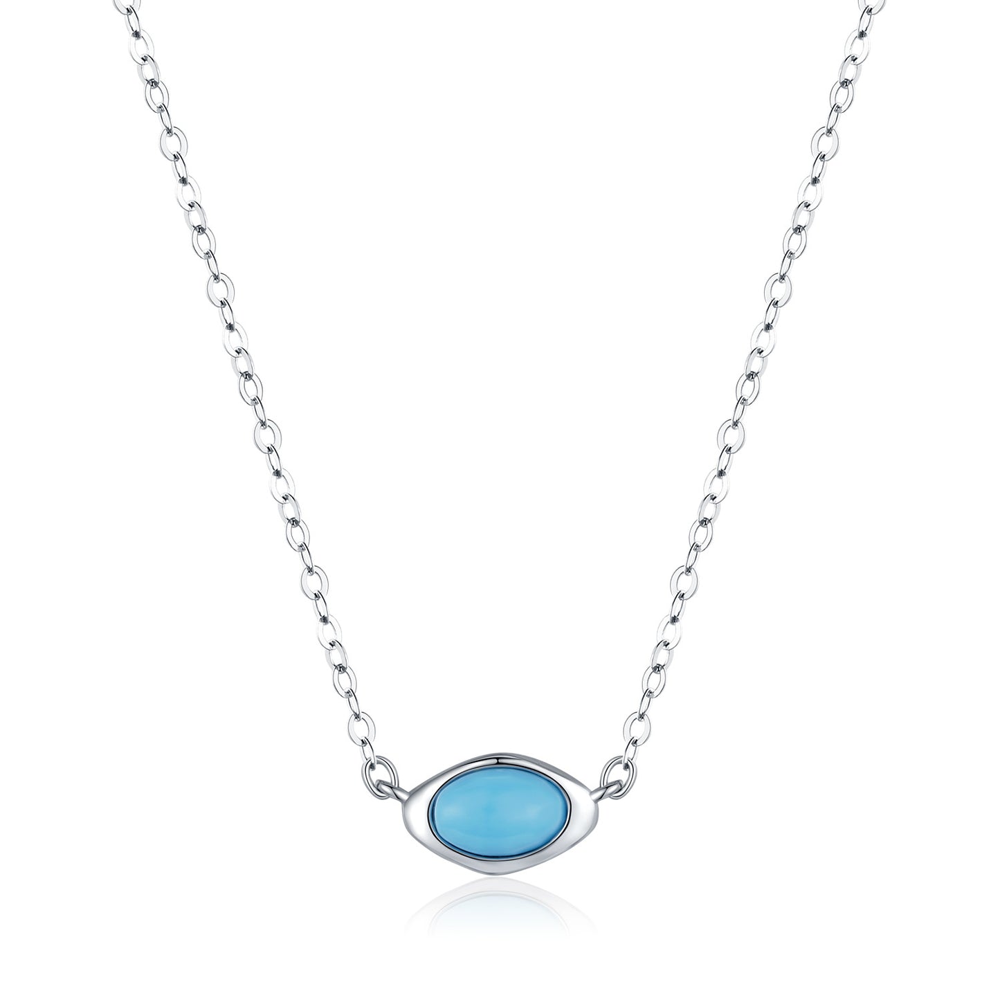 Planderful Everyday Genie Necklace – Irregular Turquoise Stacked Design