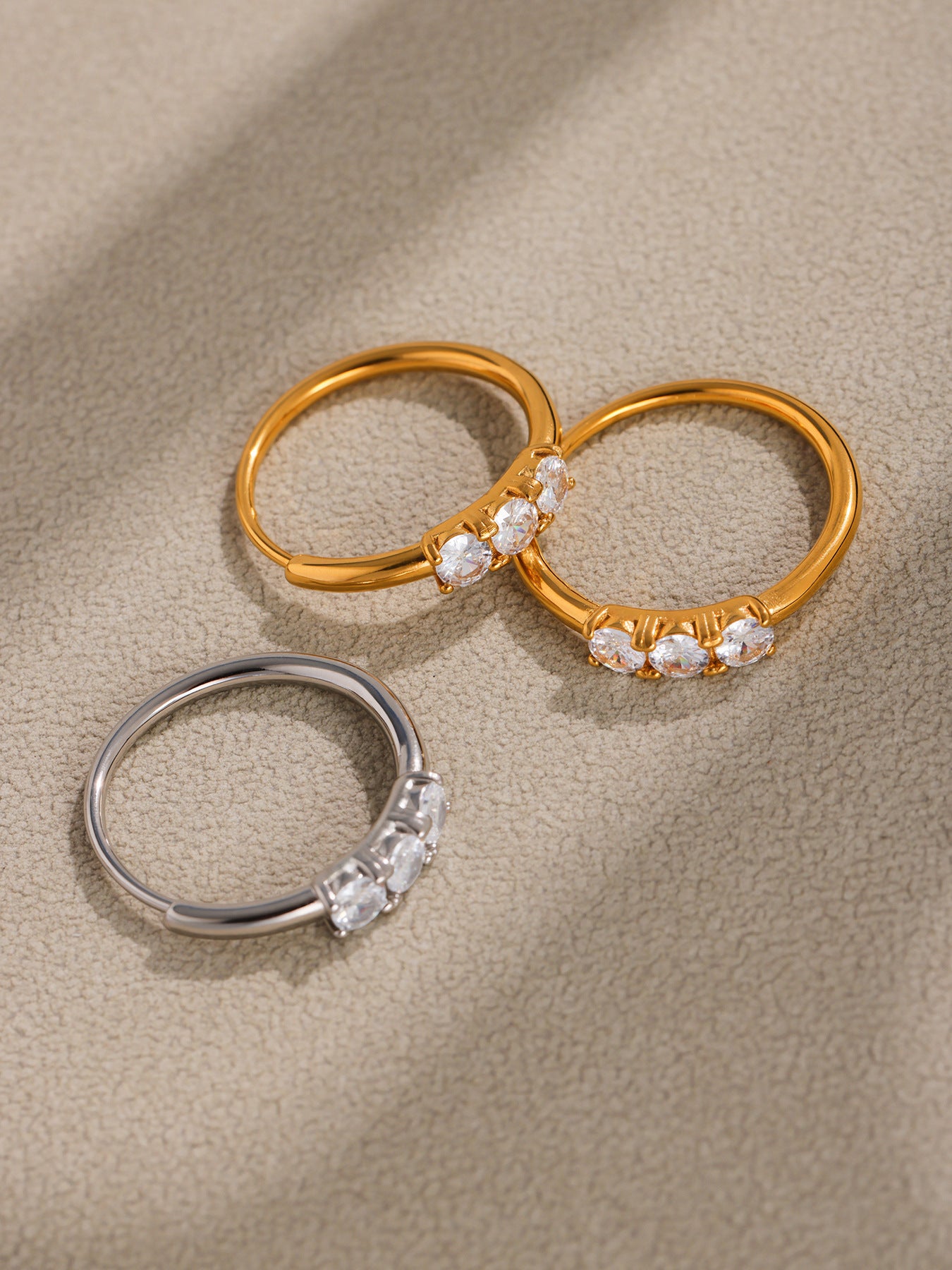 Planderful Zircon Ring Super Flash 5A For Trendsetters