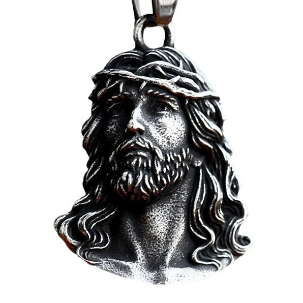 Stylish Titanium Steel Pendant for Men - Vintage European and American Hipster Jewelry Wholesale