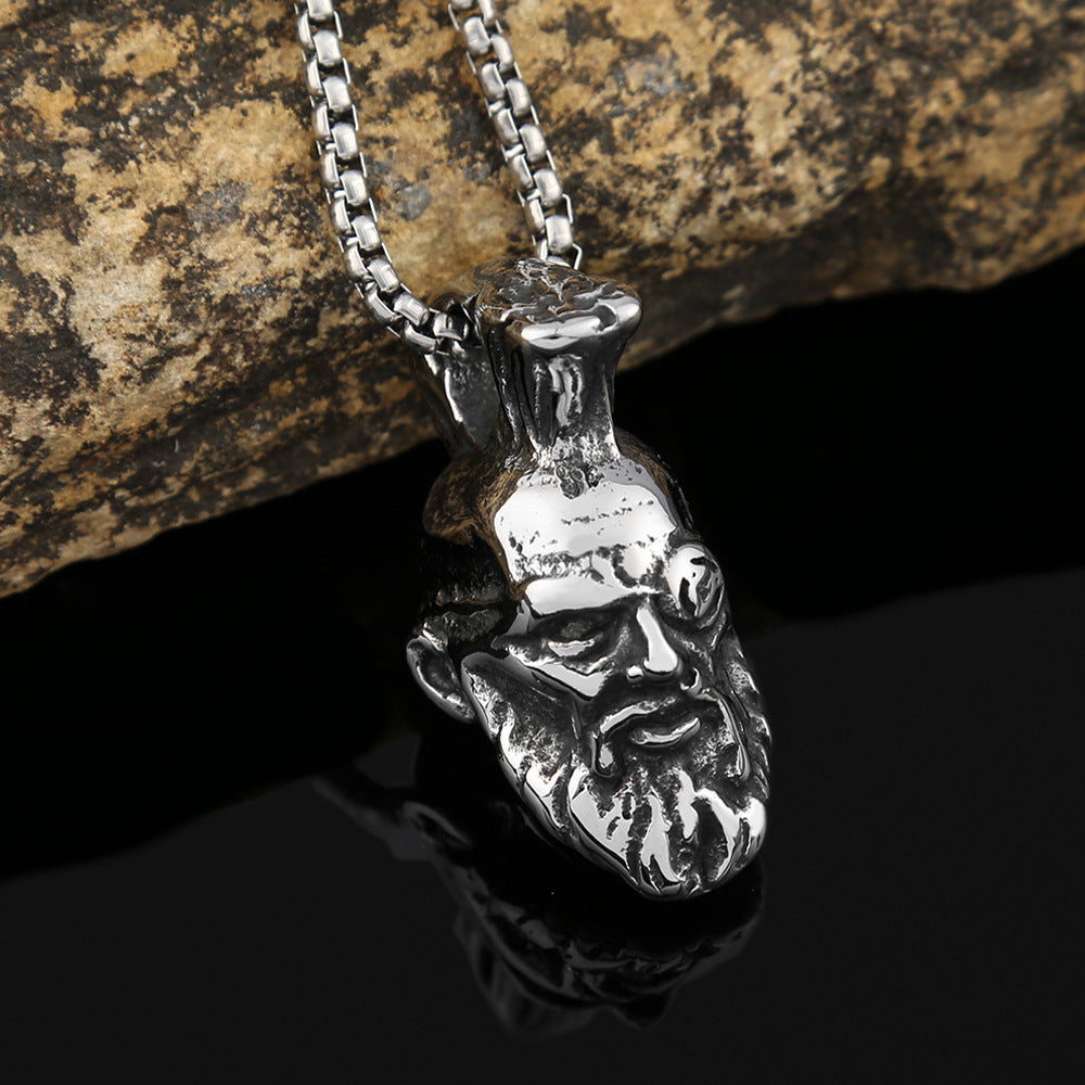 European American Fashion Titanium Steel Necklace for Men