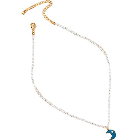 Moonlit Baroque Pearl Necklace - Vienna Verve Collection