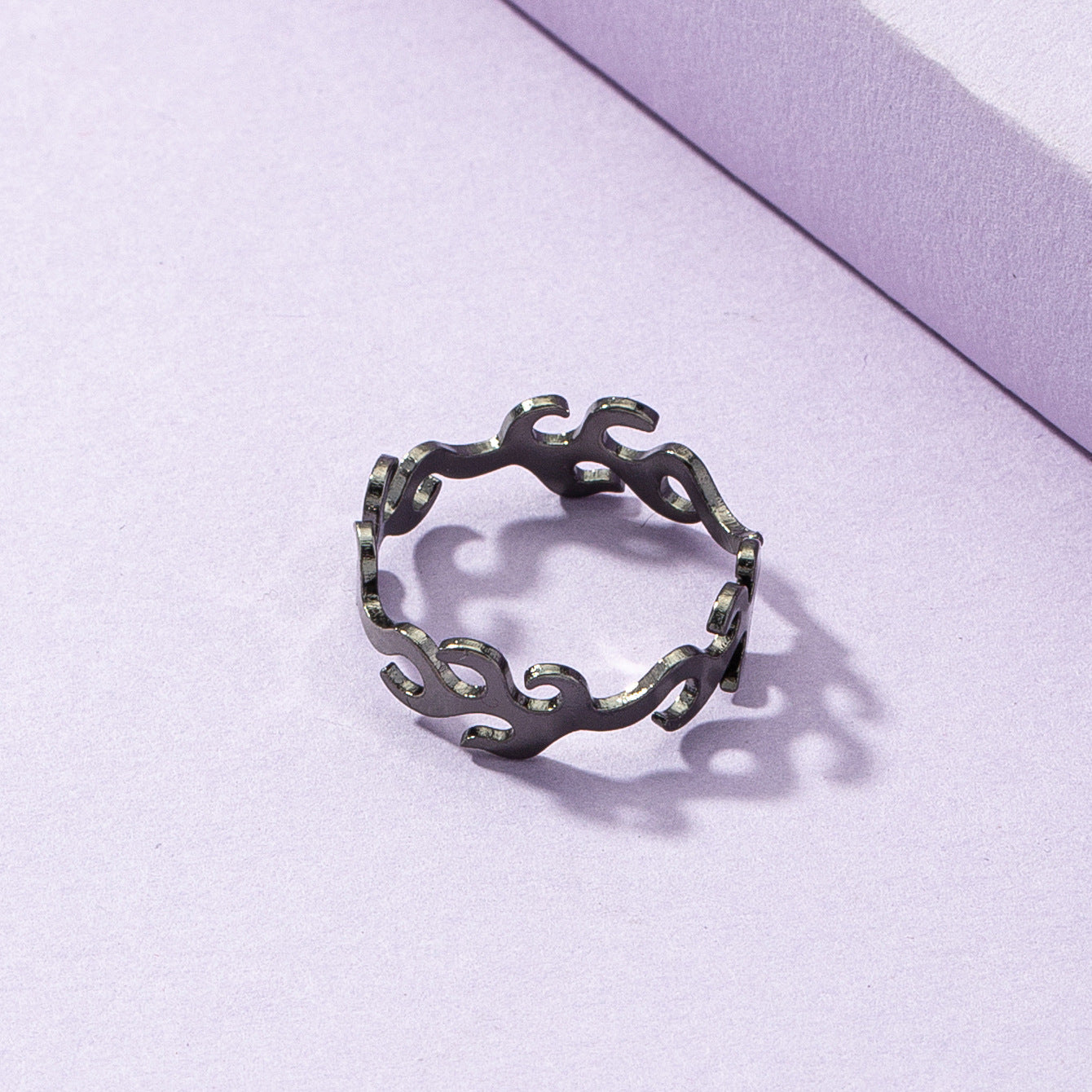 European and American Summer Jewelry Collection: Fire Fun Ring & Handmade Cross-Border Gems