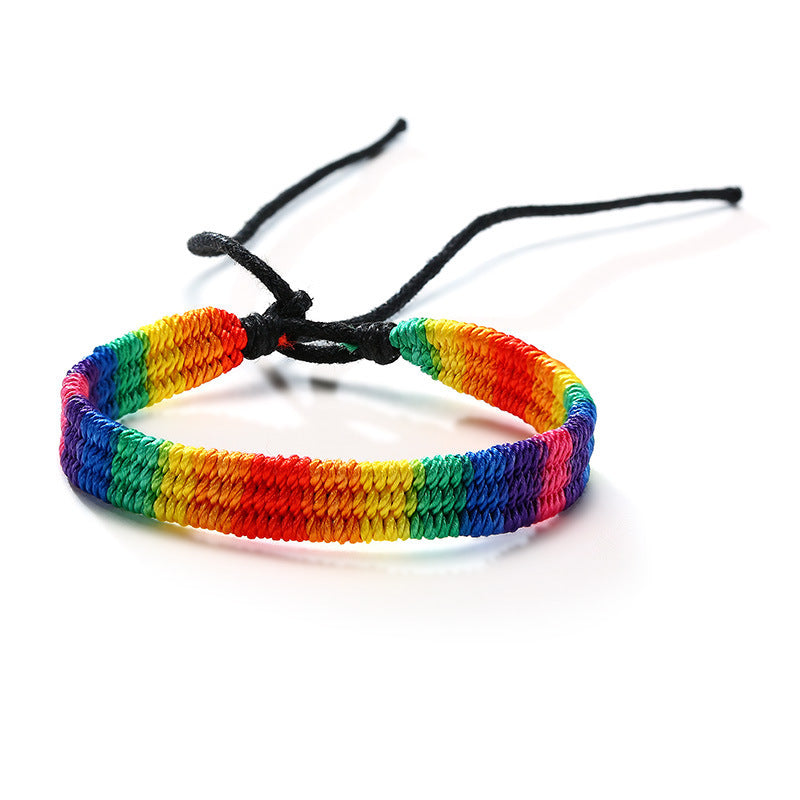 Braided Adjustable Stainless Steel Bracelet