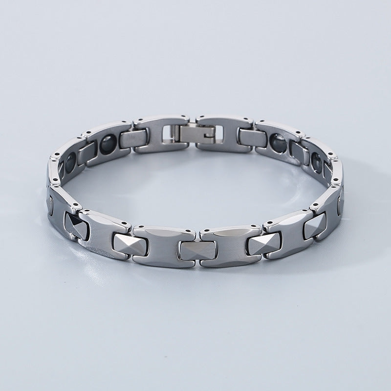 Planderful Magnet Stone Adjustable Couple Bracelet For Men