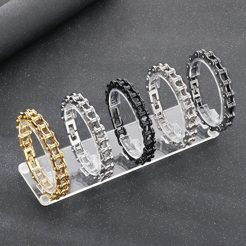 Planderful Personalized Bicycle Chain Necklace For Men