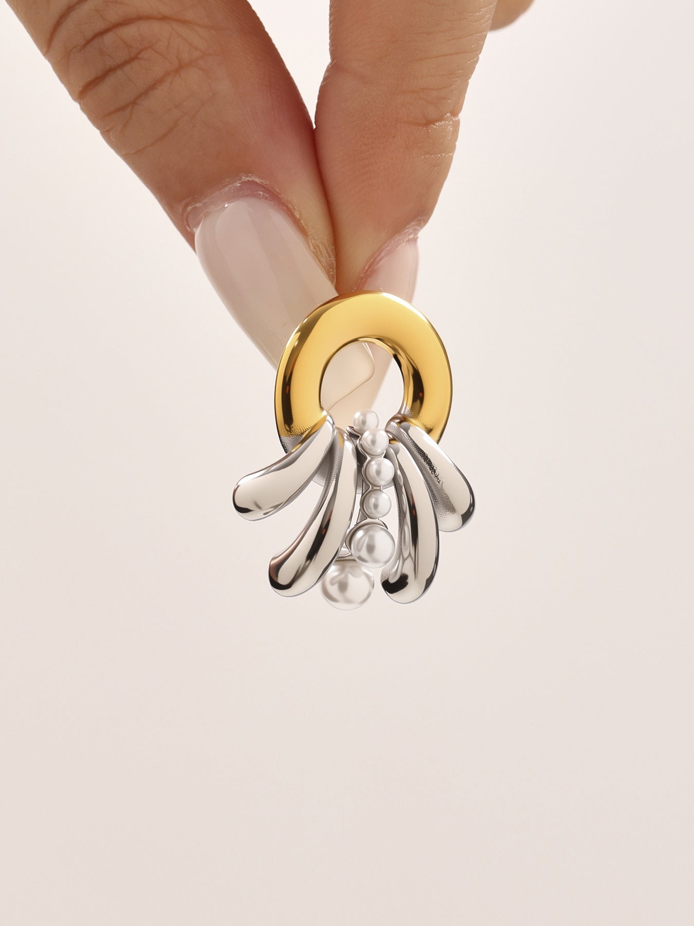 Planderful French Bead Multi Layer Earrings Everyday Luxury