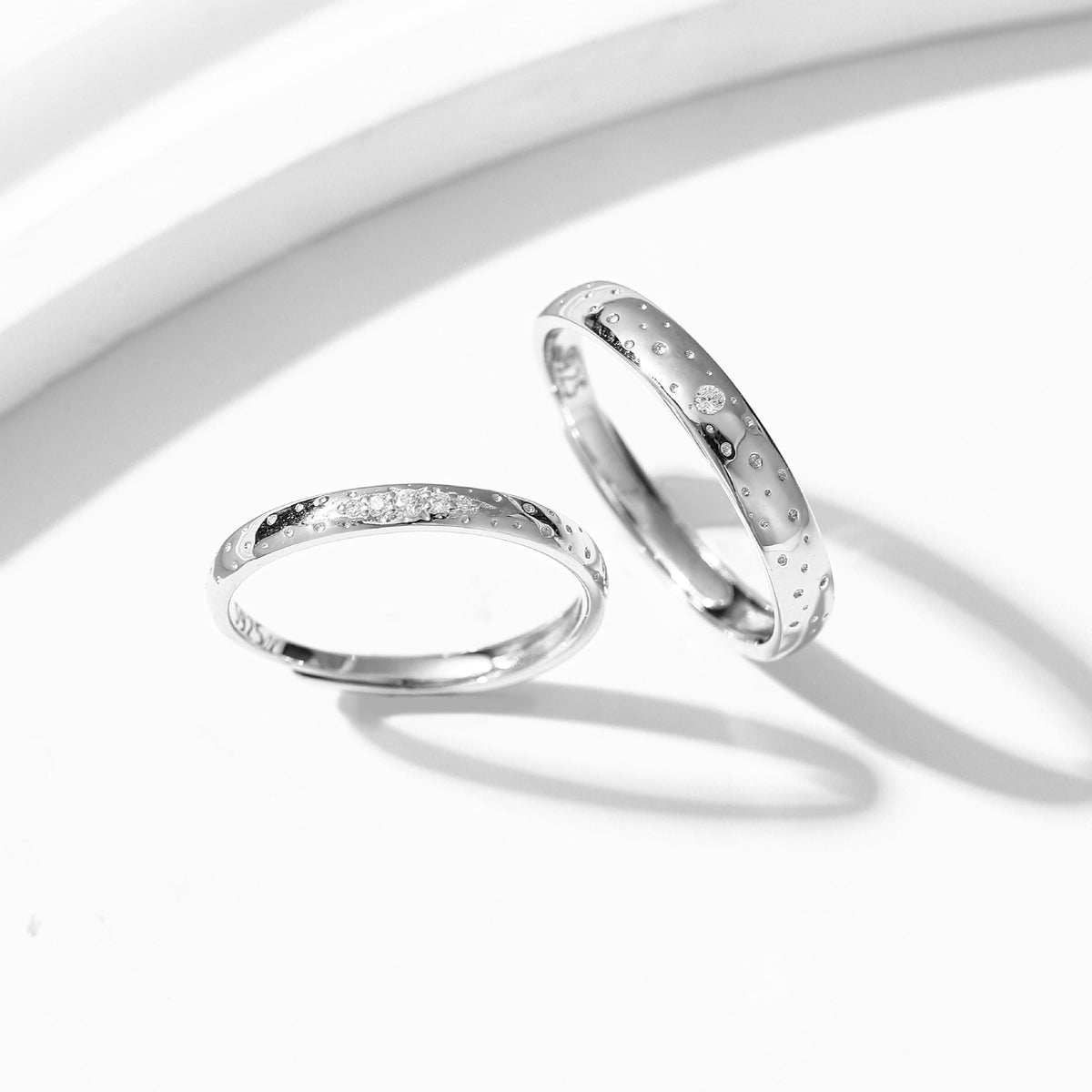 Minimalist Star S925 Sterling Silver Ring