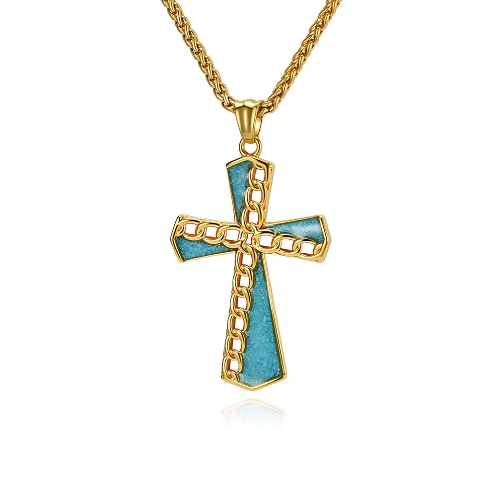 Stainless Steel Cross Necklace