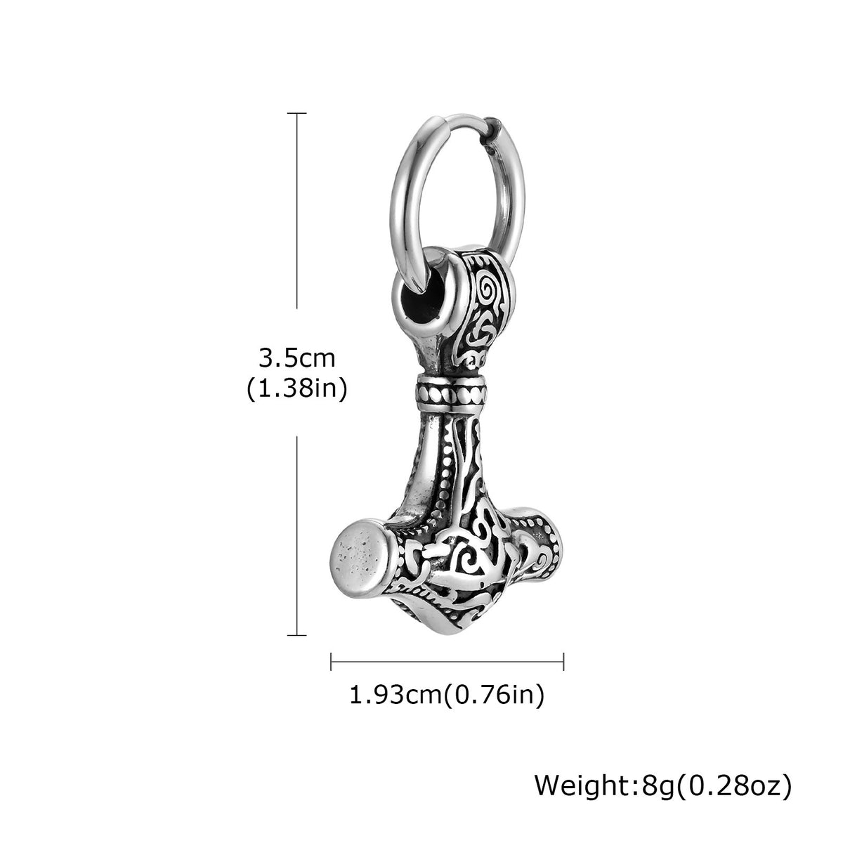 Stainless Steel Vintage Earrings