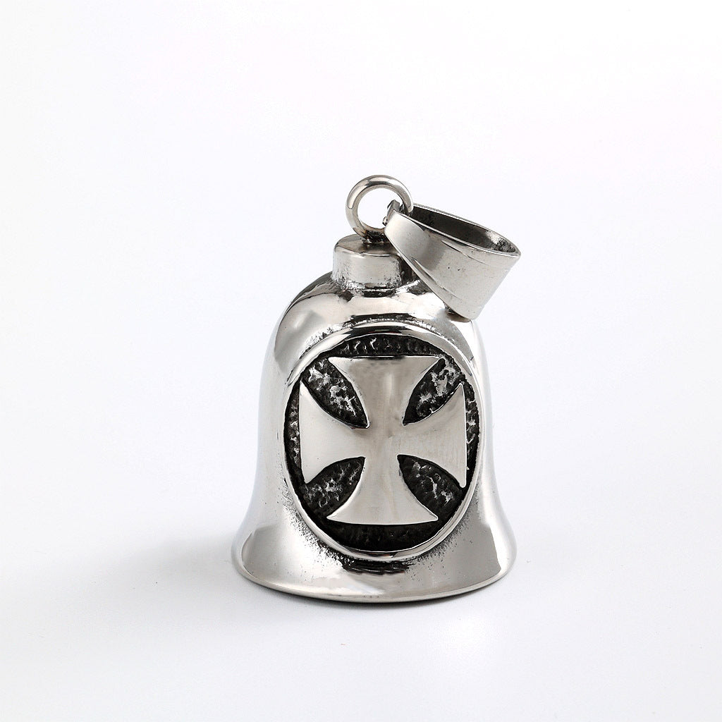 Vintage Stainless Steel Pendant Necklace