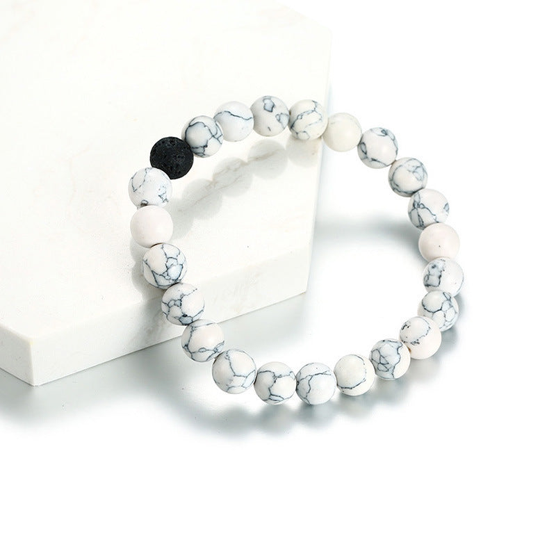 Men's And Women's Volcanic Stone Turquoise Bracelets Wholesale