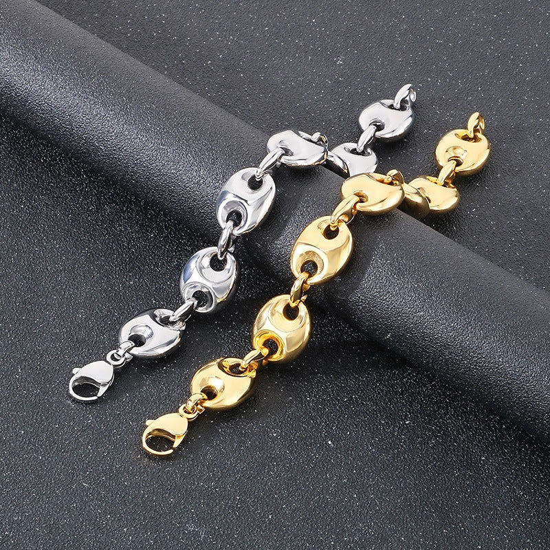 Planderful Everyday Genie Hip Hop Bracelet Unisex 18K Gold