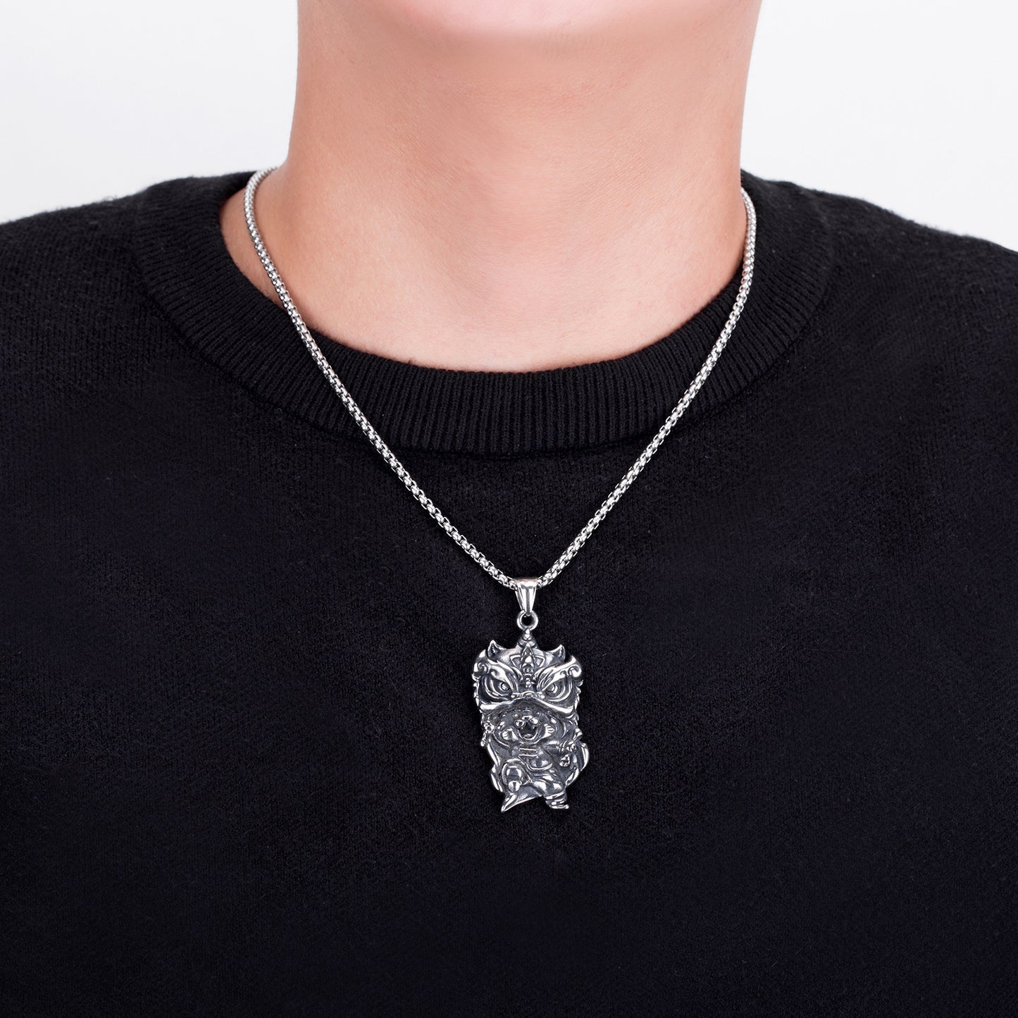 Titanium Steel Necklace - Statement Men's Hip Hop Style