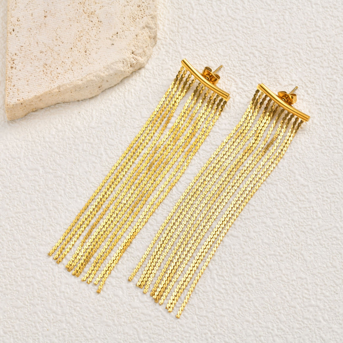 Modern Stainless Steel Earrings