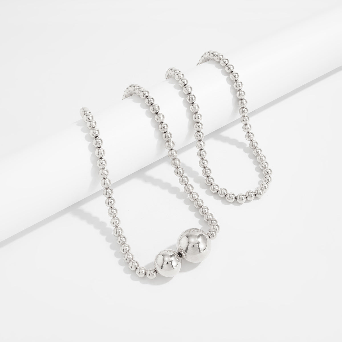 French Pearl-Style Long Bead Necklace Collection
