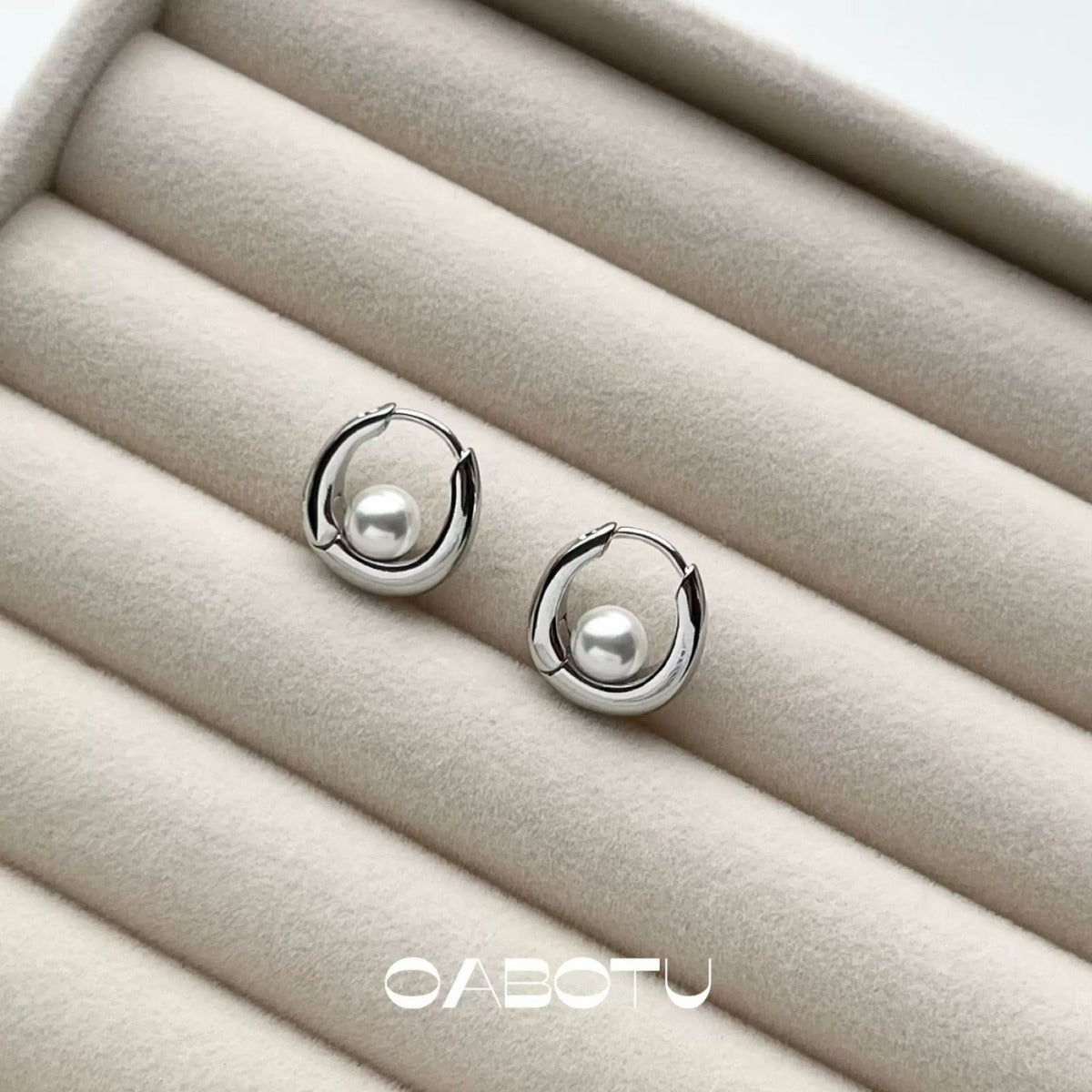 Pearl Suspended 925 Sterling Silver Women's Earrings