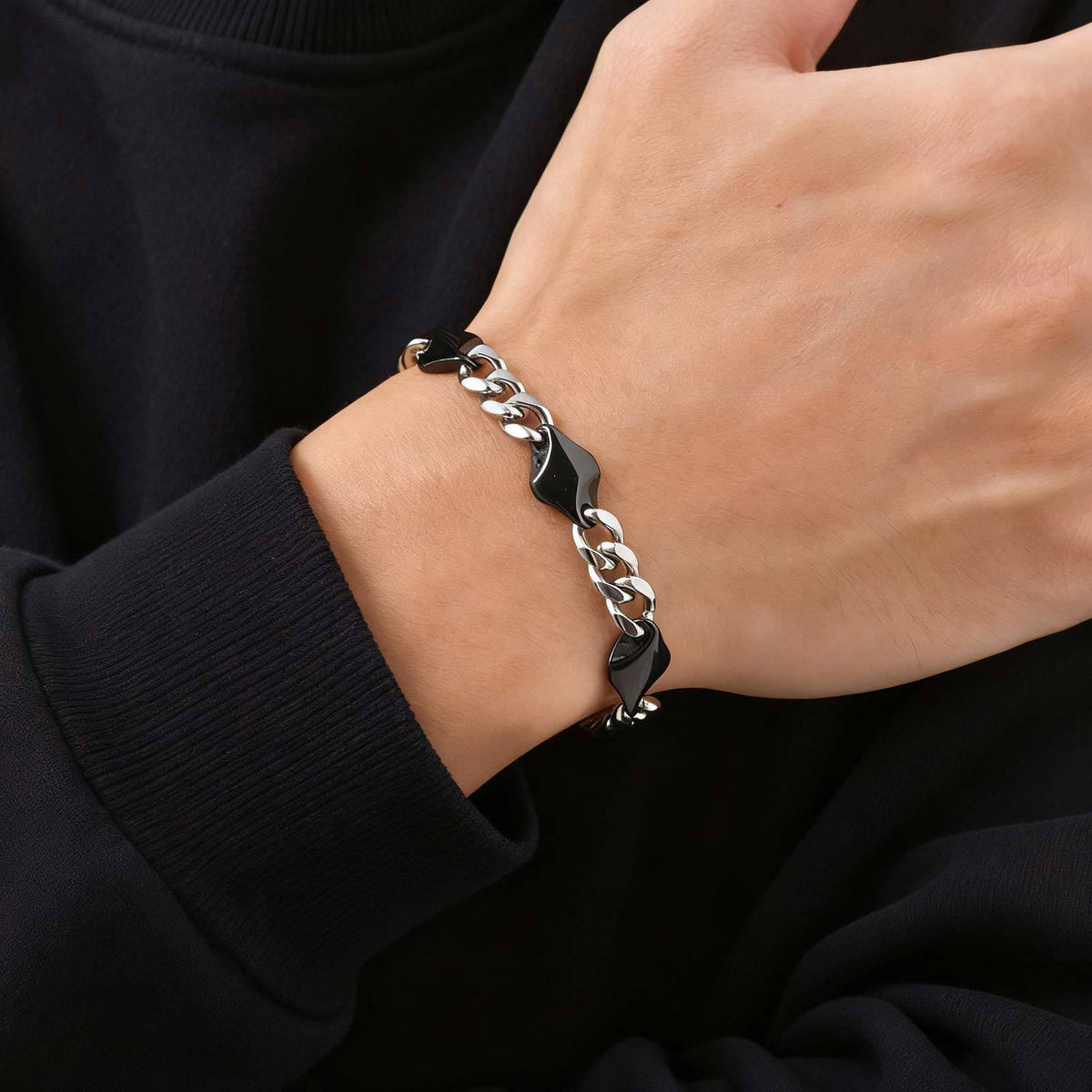 Braided Stainless Steel Bracelet