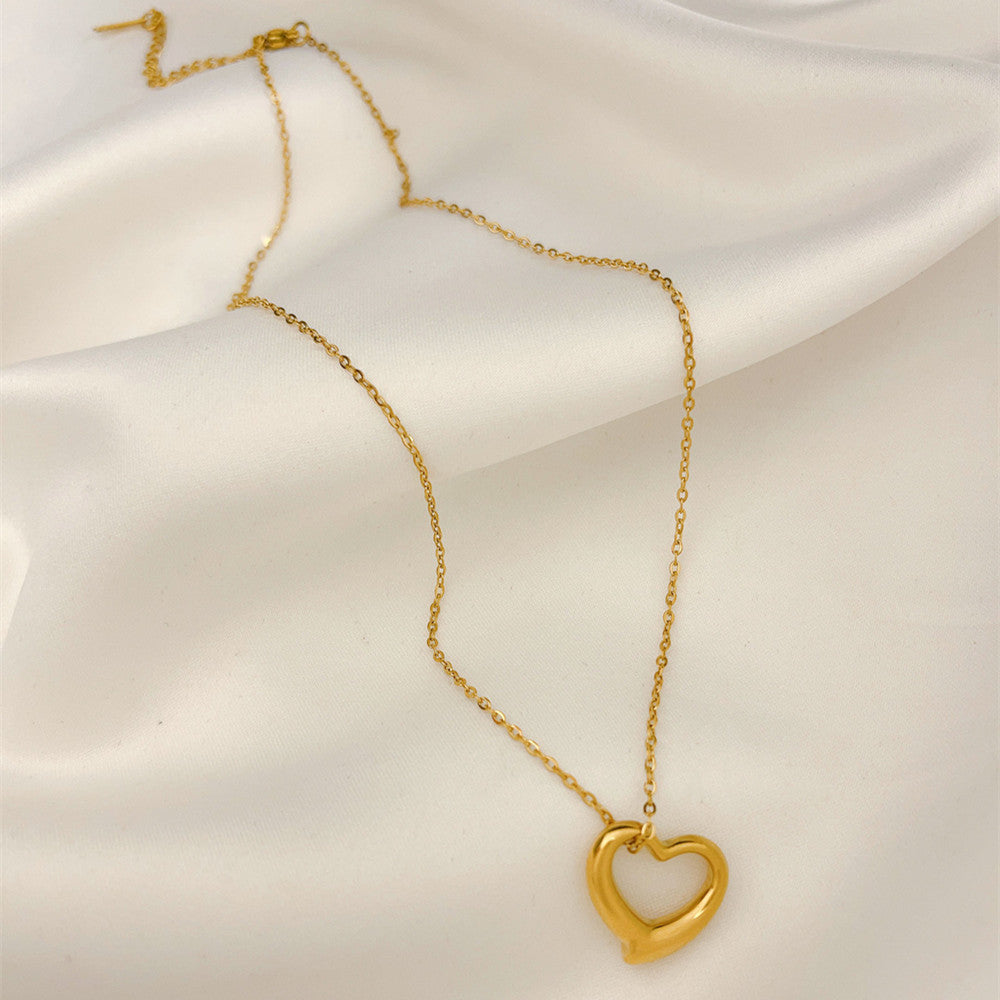 Planderful Jewelry Steel Necklace Minimalist Everyday Genie