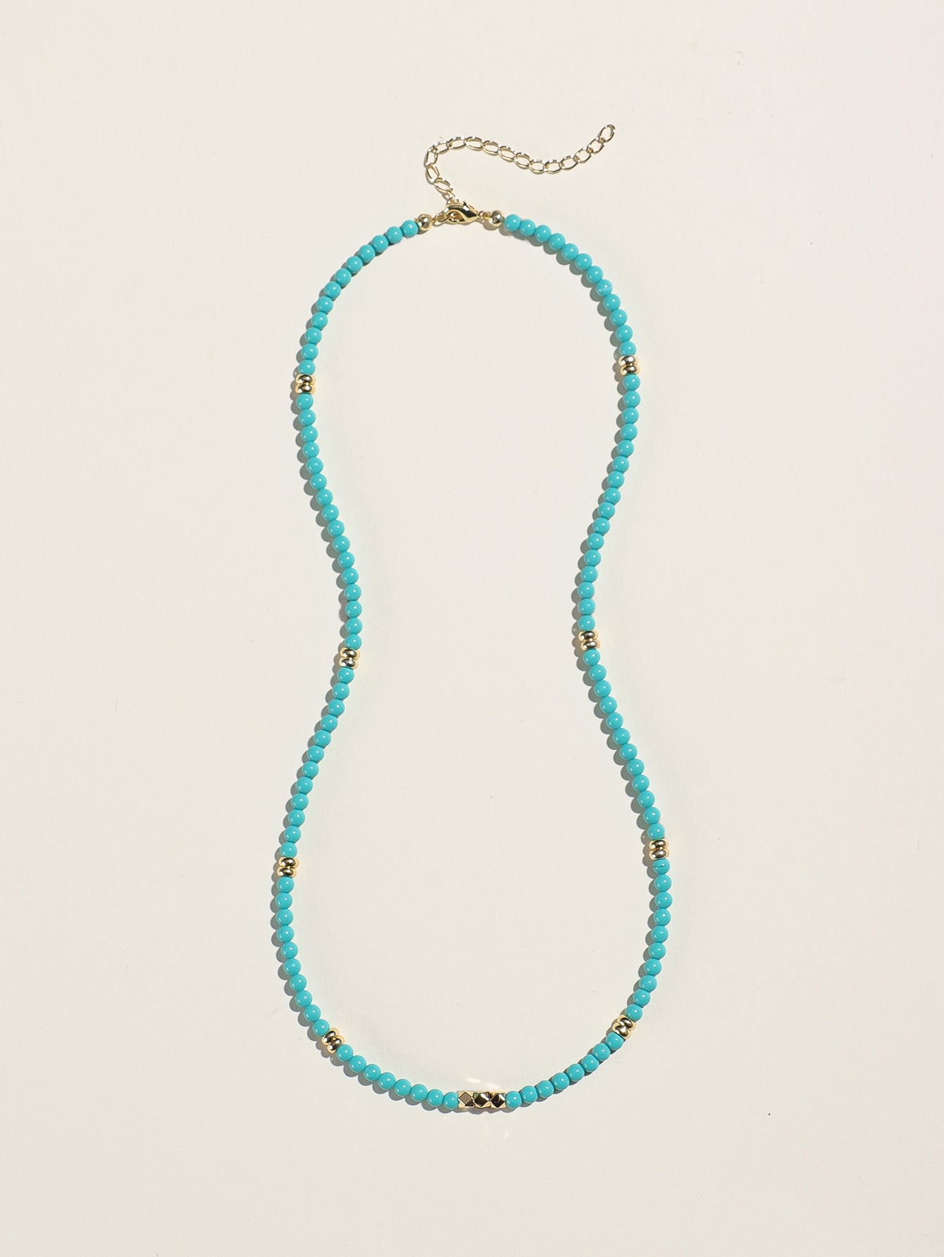 Planderful Fortune's Favor Bracelet – Elegant Chinese-Style Turquoise Beaded Design
