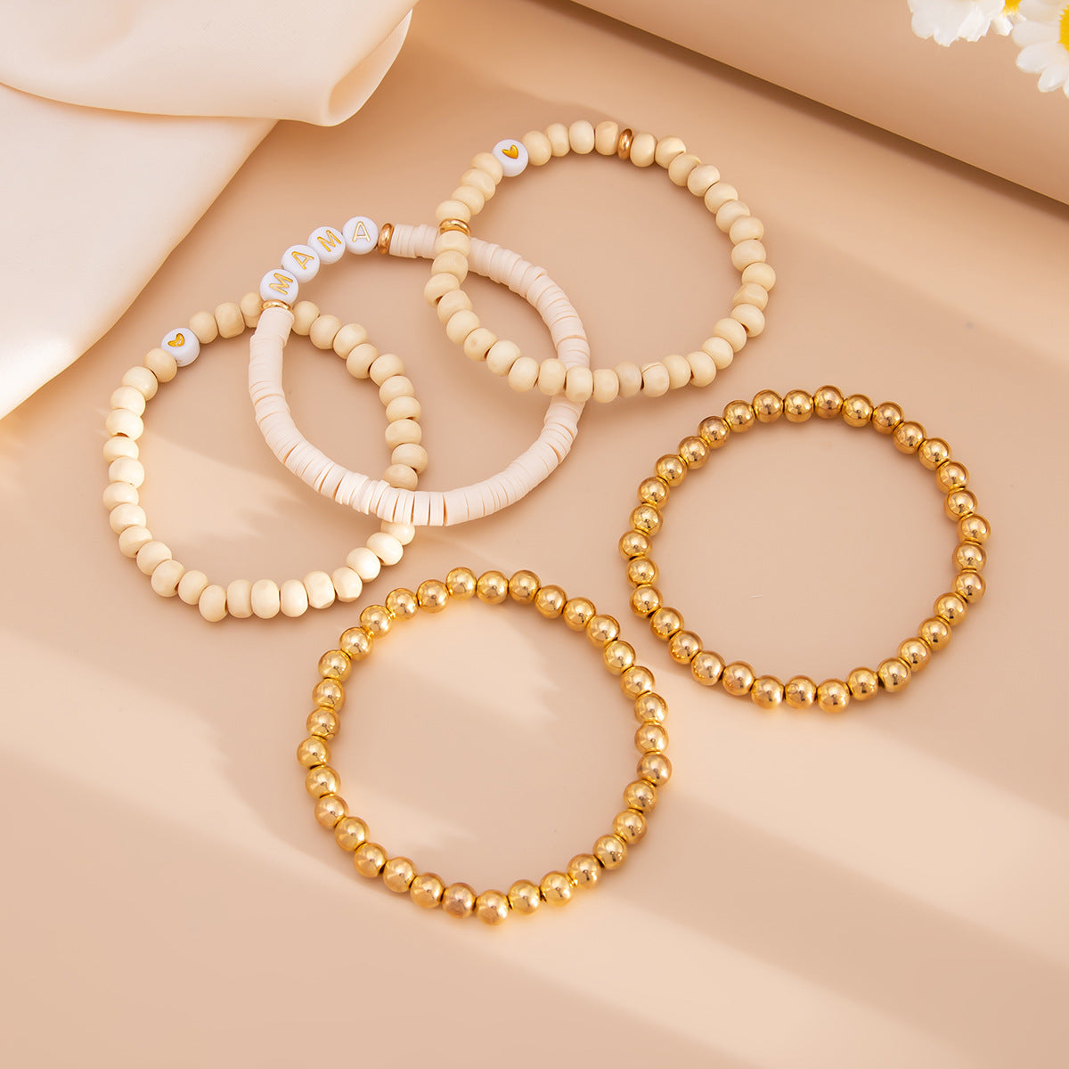 Planderful Vienna Verve Bracelet – Exaggerated Multi-Layered Beaded Design