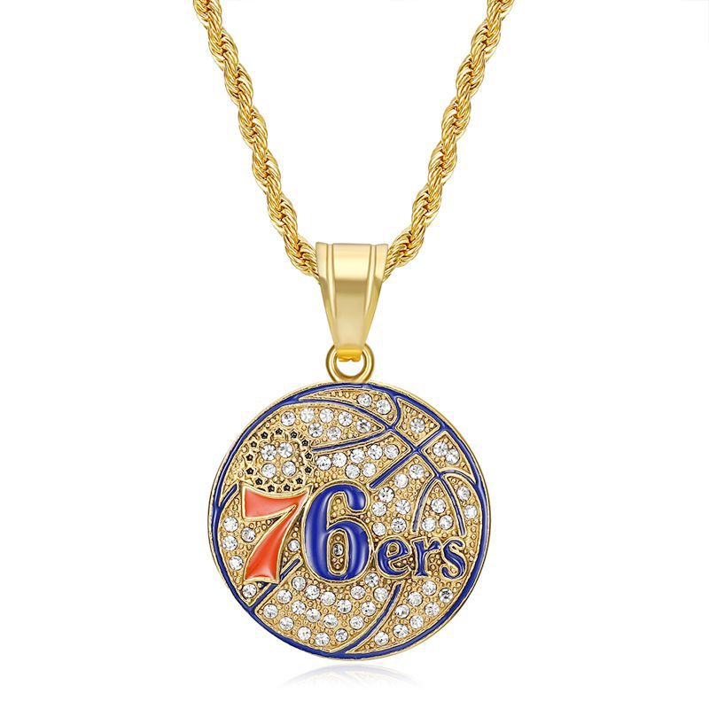 Rhinestone Necklace – Statement Hip-Hop Necklace