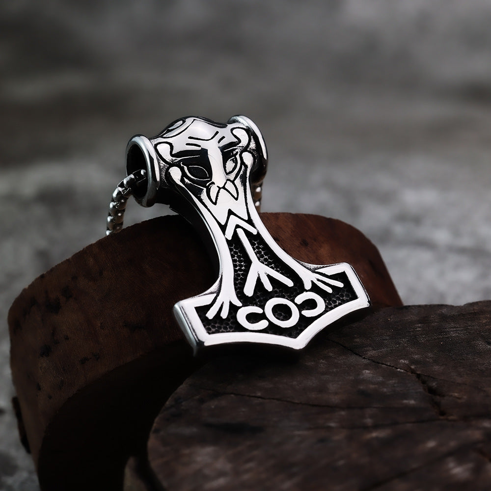 Cross-Border Nordic Viking Pendant Odin Crow Jewelry for Men