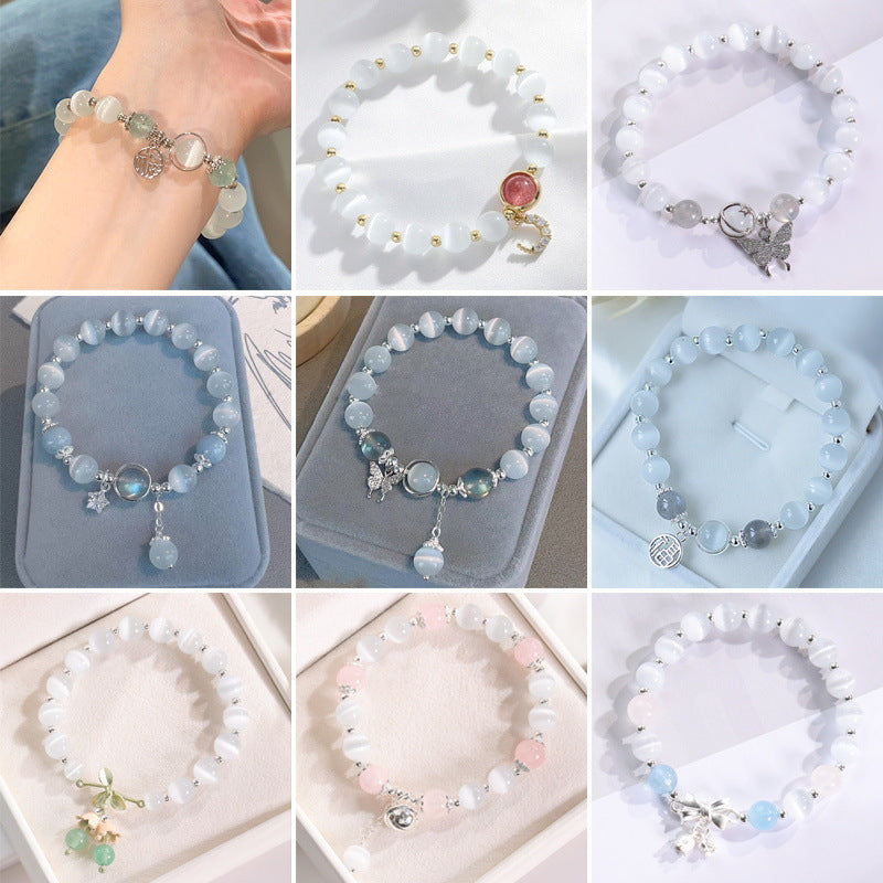 Crystal Pendant Bracelet