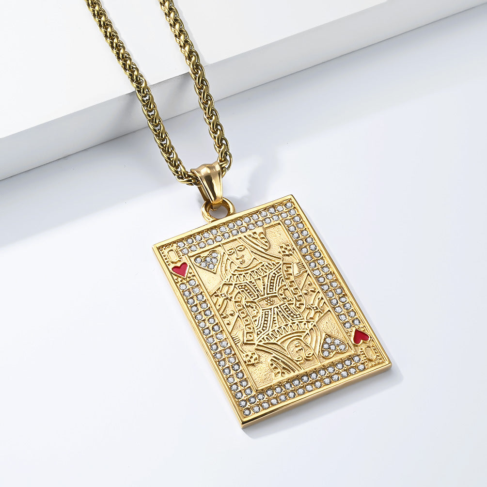Steel Necklace – Elegant Everyday Wear For Men And Women Planderful Signature Steel Pendant