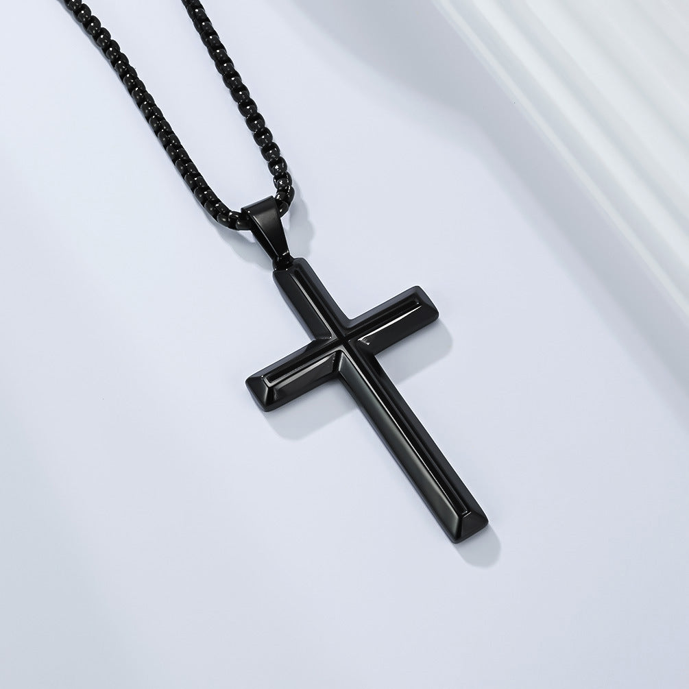 Stainless Steel Cross Necklace