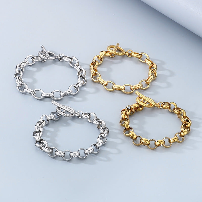 Planderful Everyday Genie Hipster Pearl Chain Bracelet Men