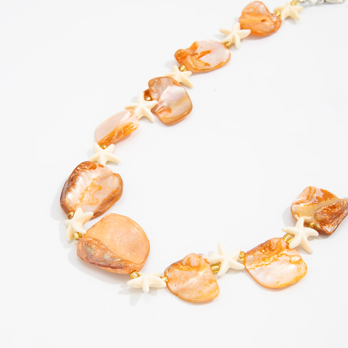 Shell & Starfish Coastal Necklace