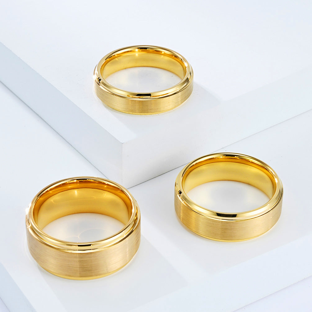 Planderful Matte Tungsten Ring 6 8 10mm For Men And Women