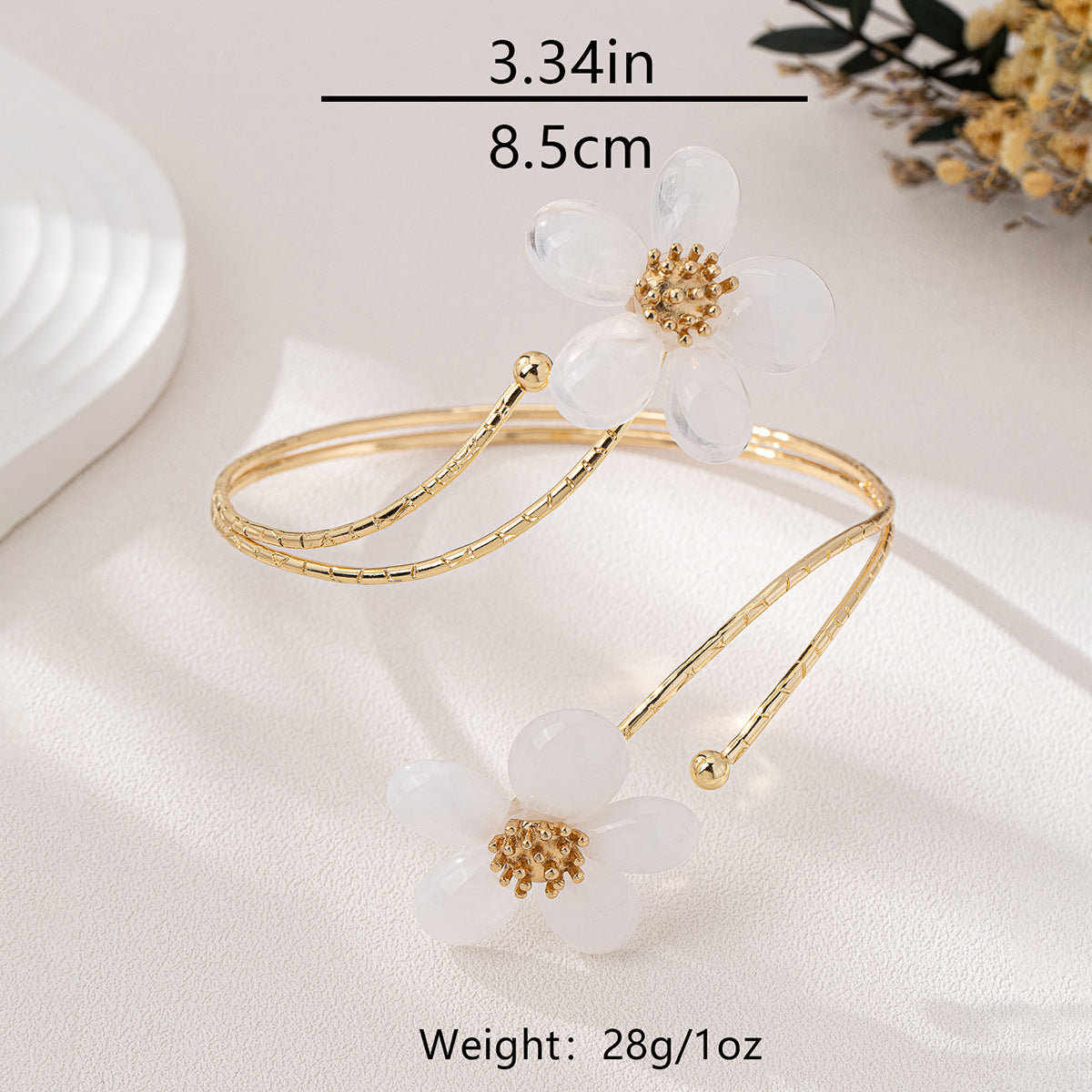 Planderful Vienna Verve Bracelet – Elegant Floral Design for Versatile Occasions