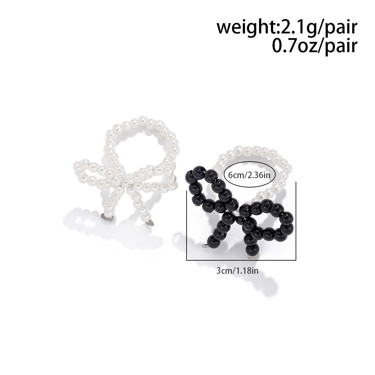 Planderful Bow Ring With Pearl Beads Metal Statement Ring For Women Vienna Verve