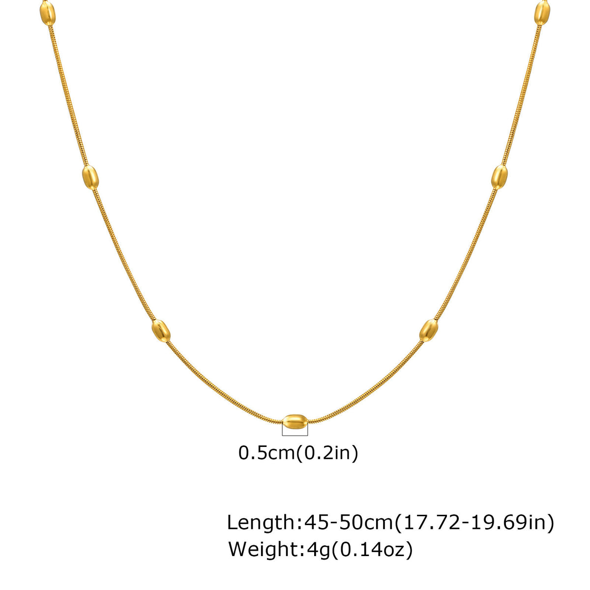 Snake Stainless Steel Necklace