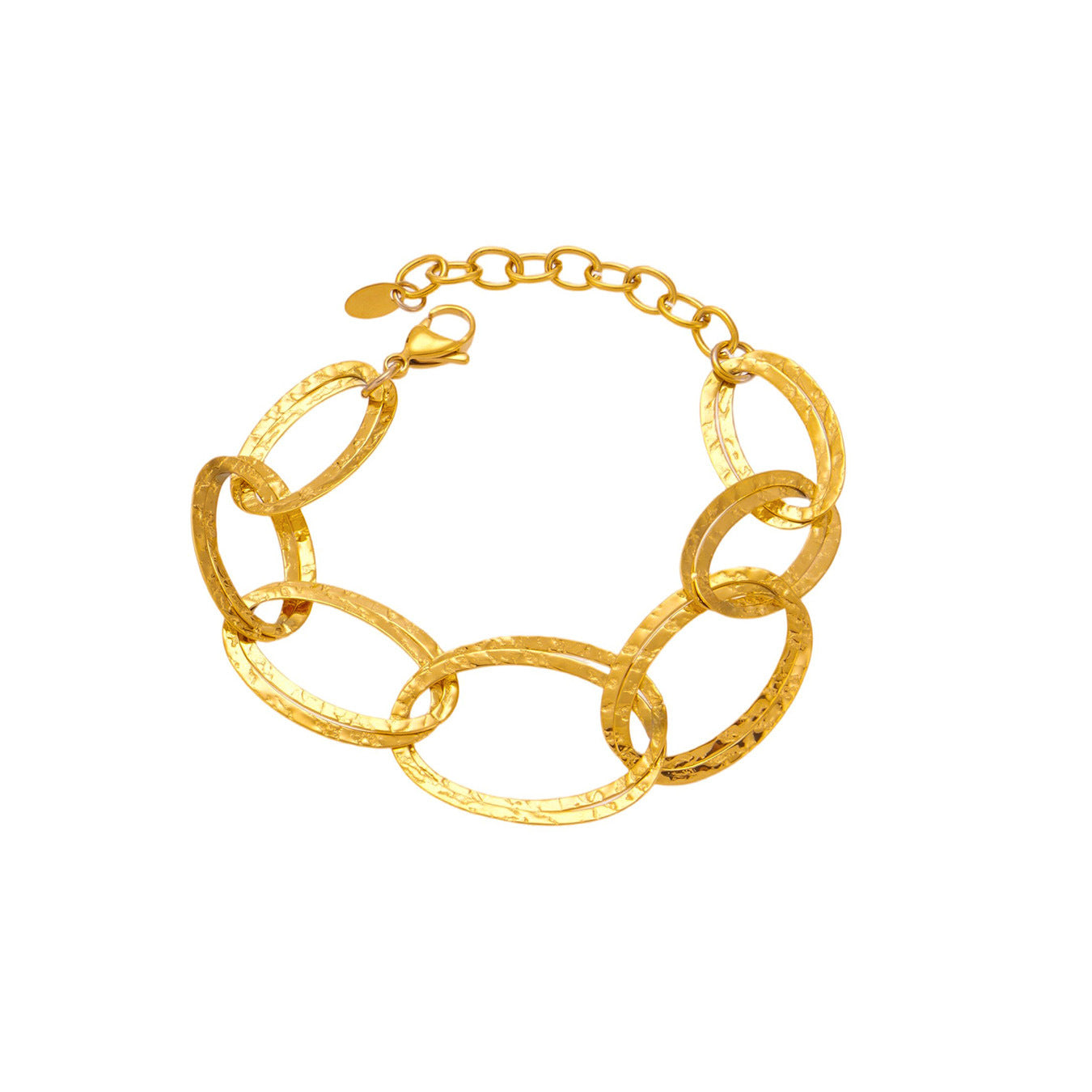 Planderful Hammer Bracelet Double Layer 18K Gold Plated Her