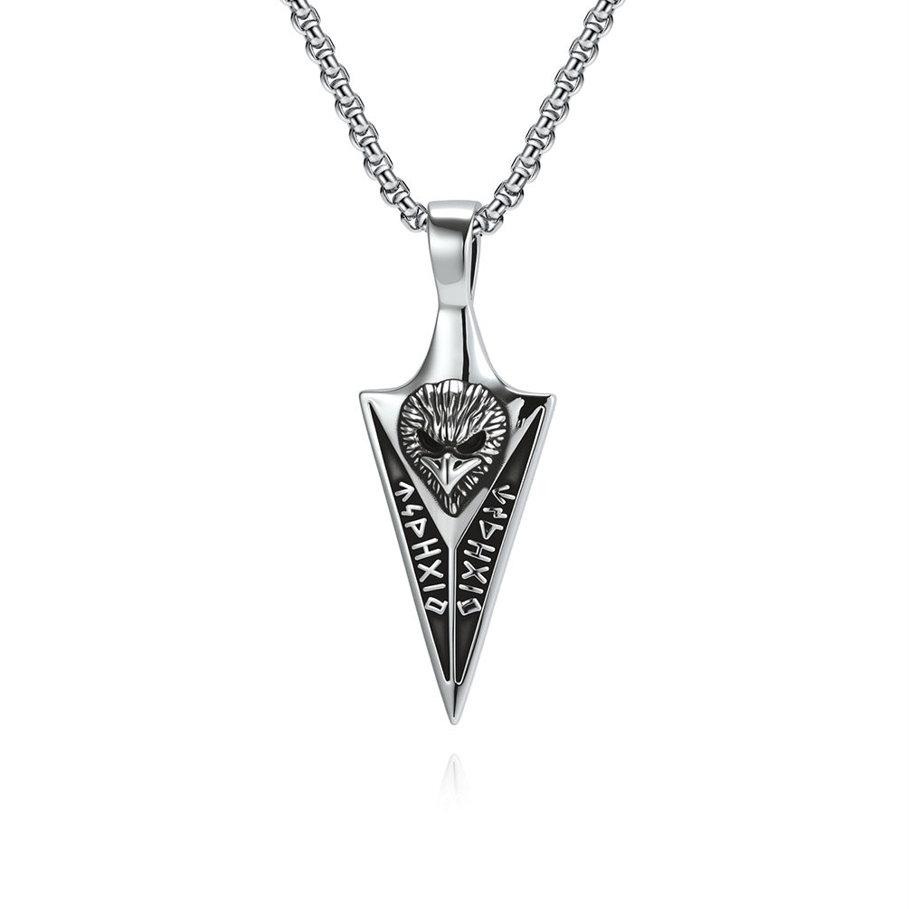 Stainless Steel Viking Vintage Necklace
