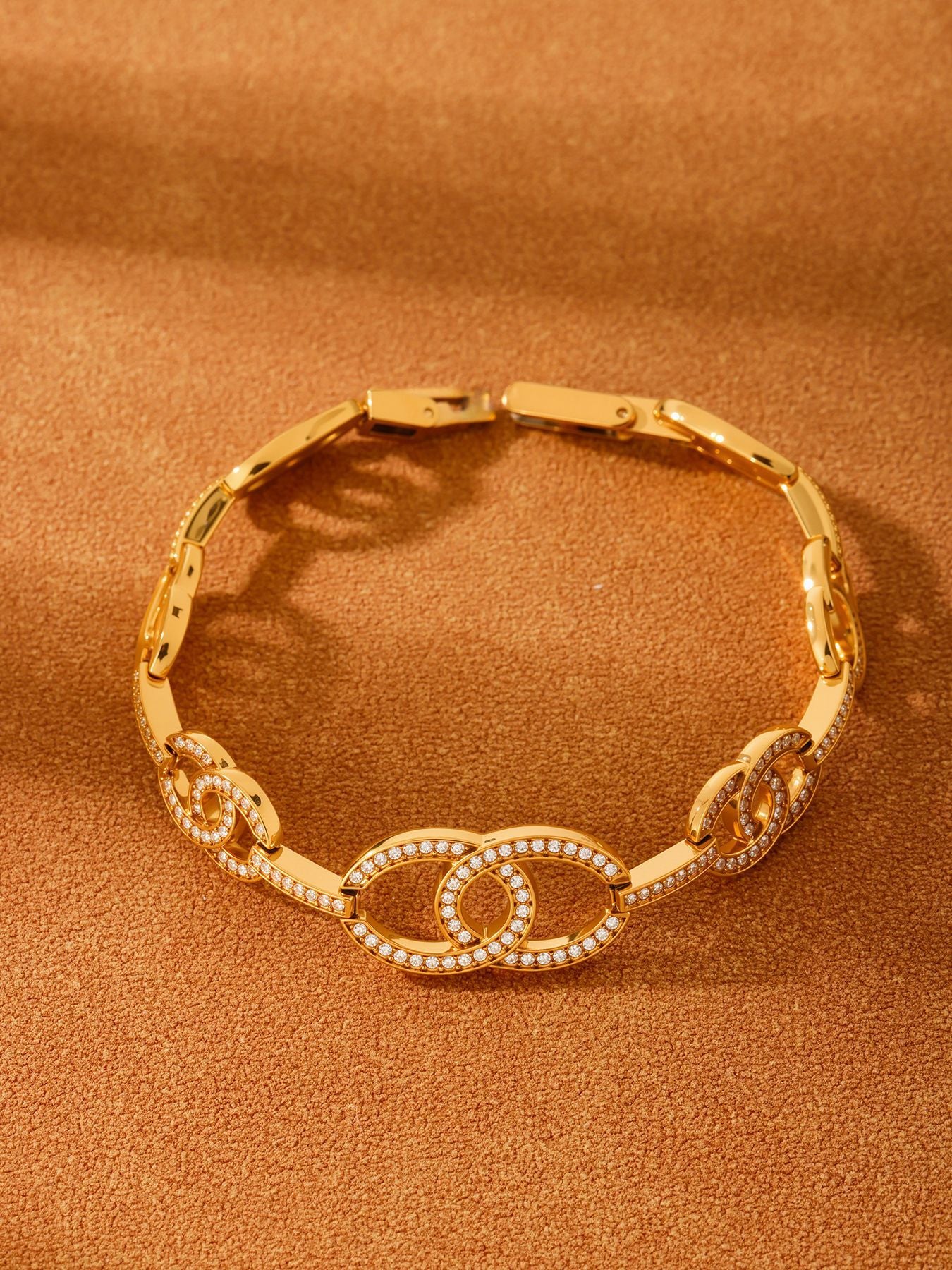 Planderful Genie 5A Zircon Geometric Bracelet For Women