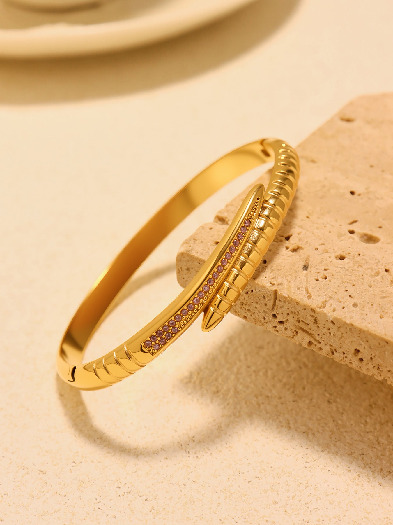 Planderful Everyday Genie Zircon Opening Bracelet Women