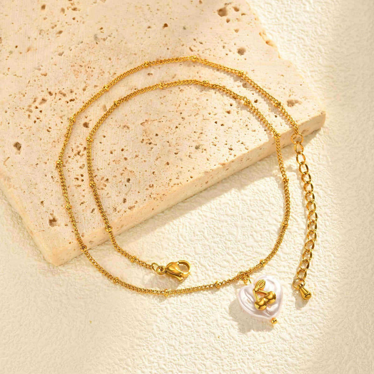 Pearl Stainless Steel Necklace