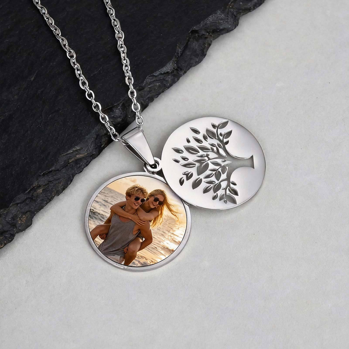 Stainless Steel Pendant — With or Without Chain