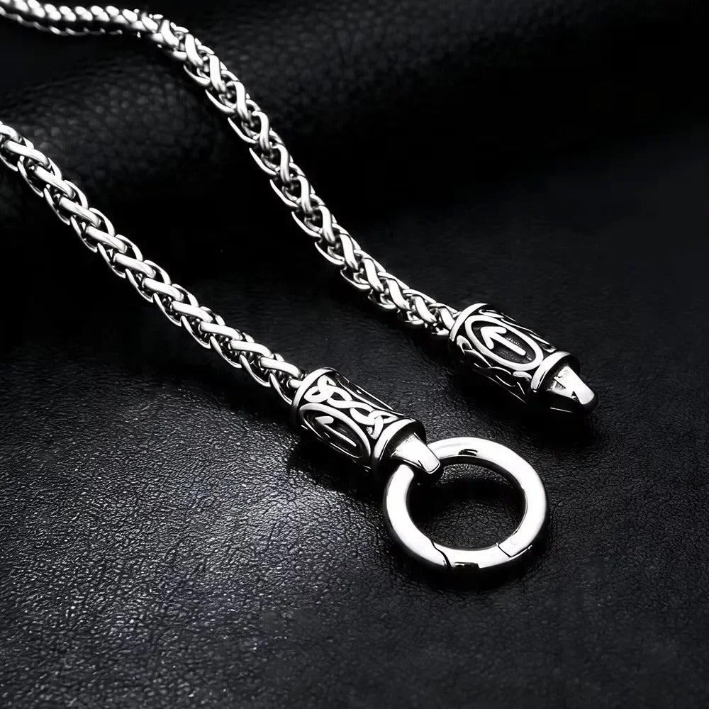 Punk Viking Stainless Steel Men's Pendant Necklace