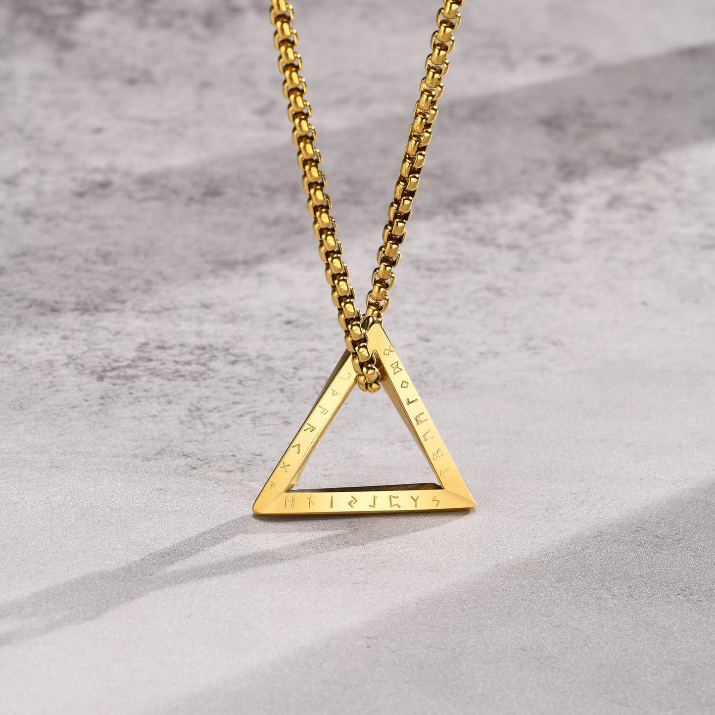 European And American Cross-Border Viking Talisman Gold Necklace