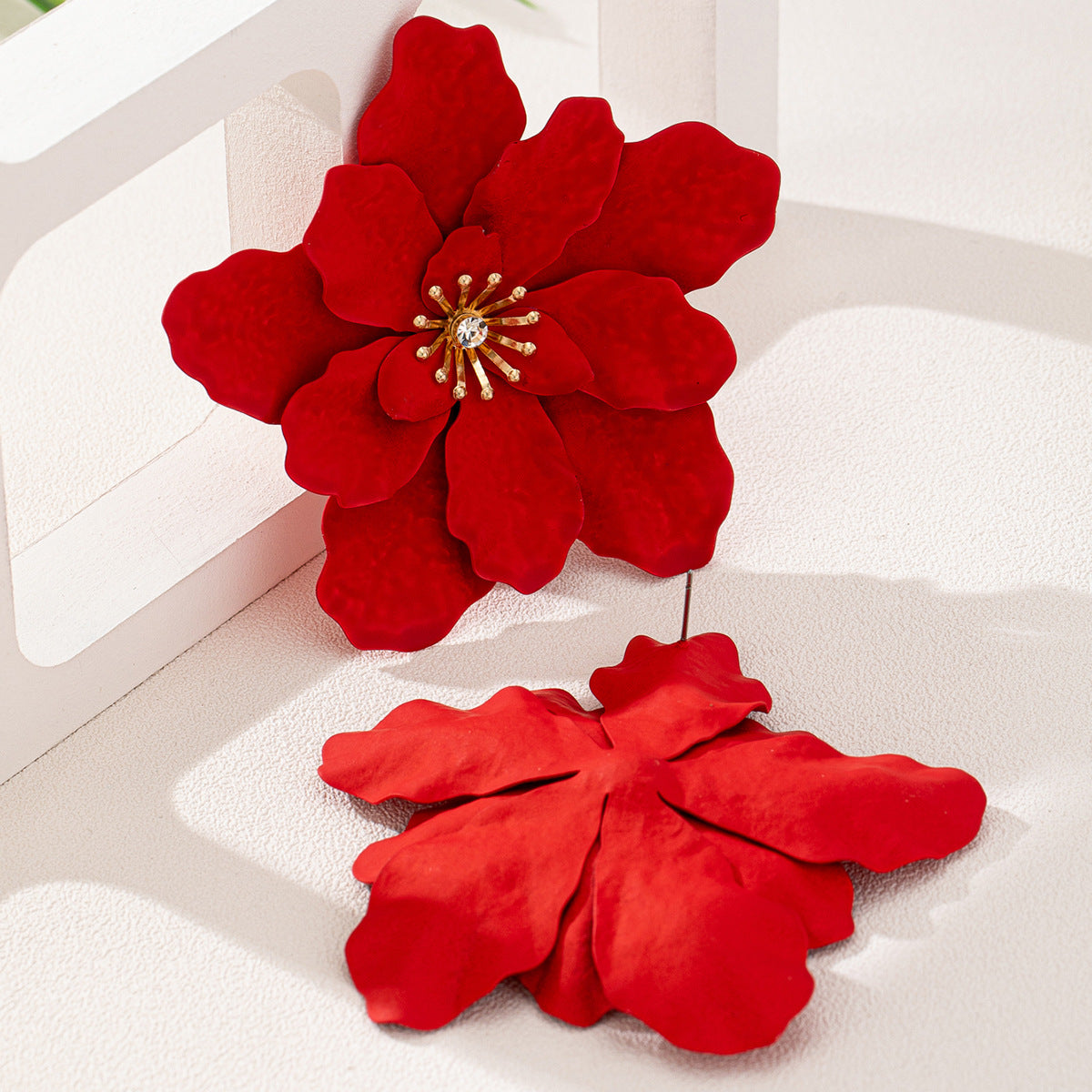 Planderful Vienna Verve Earrings Set – Fashionable Exaggerated Retro Design