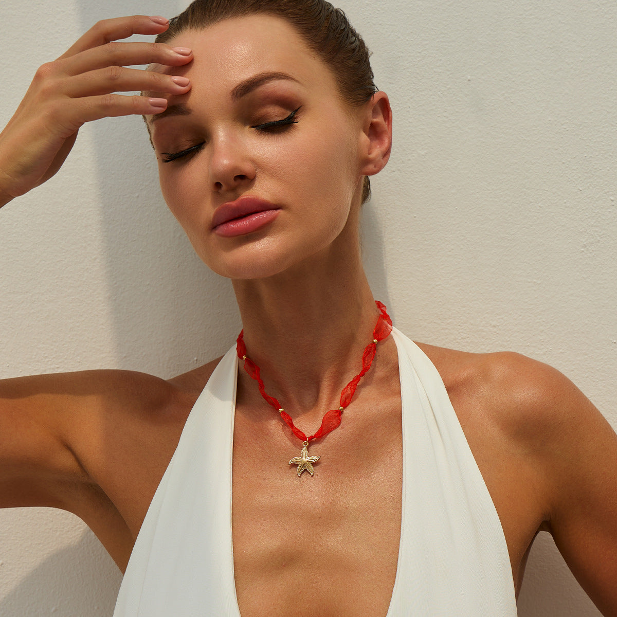Planderful Vienna Verve Necklace – Stylish Beach-Inspired Starfish Pendant